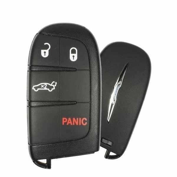 Oem OEM: REF: 2015-2017 Chrysler 200 / 4-Button Smart Key / PN: 68155686AB / M3M40821302 RSK-ULK120 - main
